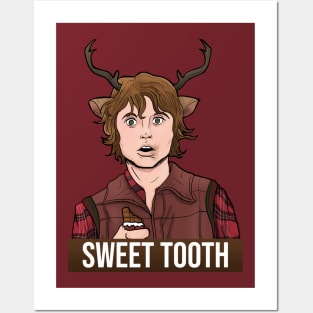 Sweet Tooth (with chocolate) T-Shirt Posters and Art